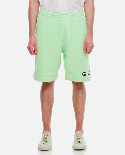 Shop Givenchy Boxy Fit Short In Green