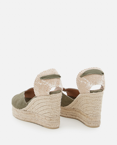 Castaã±er 80mm Bilina Wedge In Green