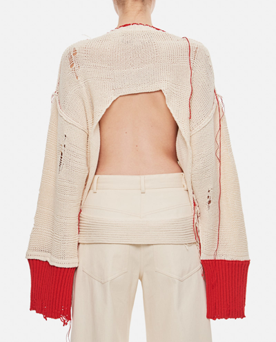 Shop Stella Mccartney Stella X Nara Cotton Sweater In Multicolour