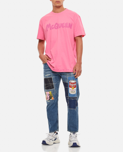 Junya Watanabe Patchwork Jeans In Blue