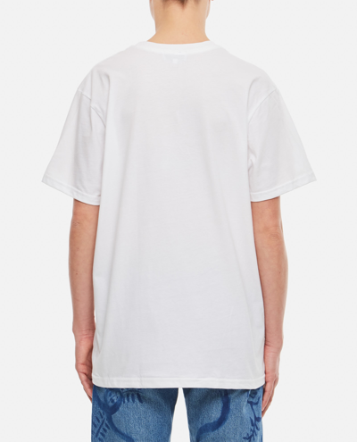 Shop Collina Strada Organic Cotton Printed T-shirt In White