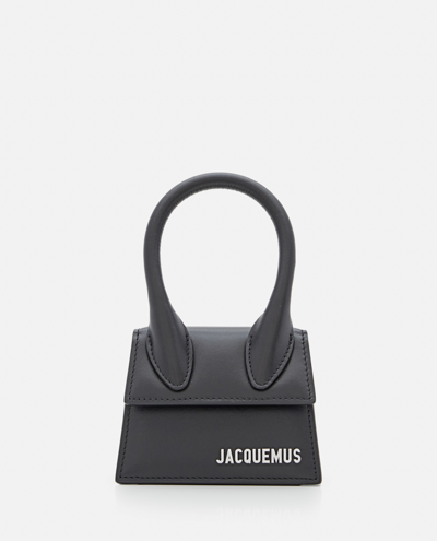Shop Jacquemus Le Chiquito Homme Mini Bag In Black