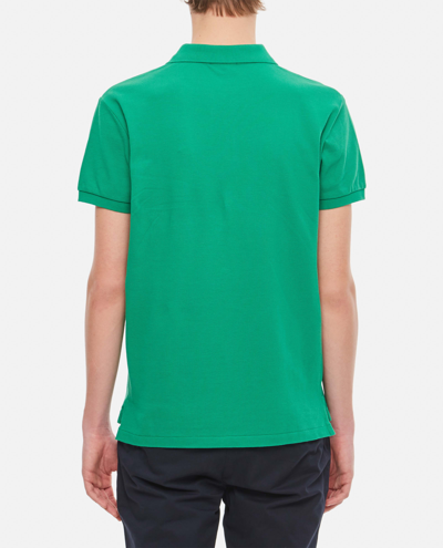 Shop Polo Ralph Lauren Short Sleeve-knit Polo In Green