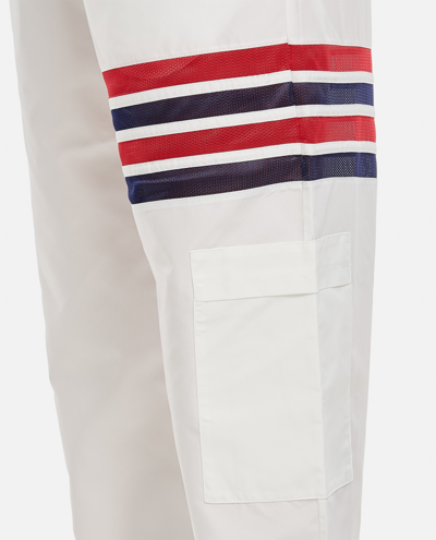 Shop Thom Browne Packable Trousers In White