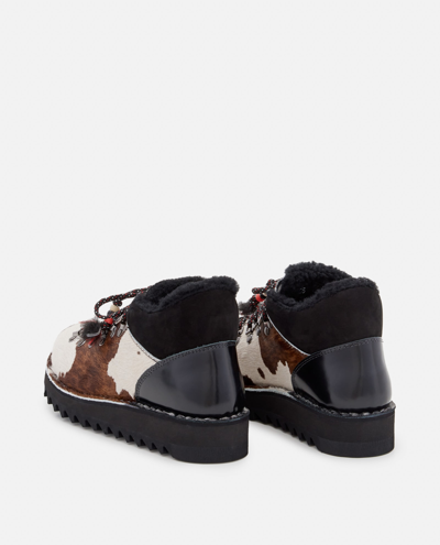 Alanui Capri Shoes Cavallino Boots In Brown