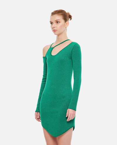 Jw Anderson Synthetic Fibers Dress In Green