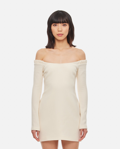 Shop Khaite Octavia Dress In White