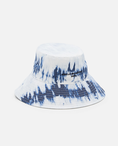 Shop Stella Mccartney Eco Cotton Bucket Hat In White