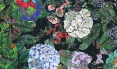 Shop Hanky Panky Floral Print Retro Lace Thong In Vocies On The Veranda