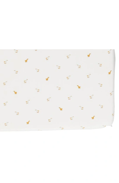 Shop Pehr Hatchlings Crib Sheet In Duck/ Yellow/ White