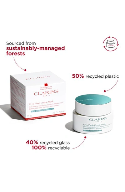 Clarins Cryo Flash Cream Mask Cream 2.5 oz Skin Care 3666057128257
