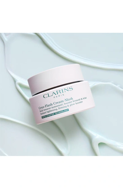 Shop Clarins Cryo-flash Instant Lift Effect & Glow Boosting Face Mask, 2.5 oz