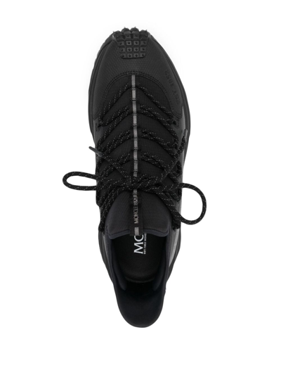 Shop Moncler Trailgrip Lite2 Low Sneakers In Black
