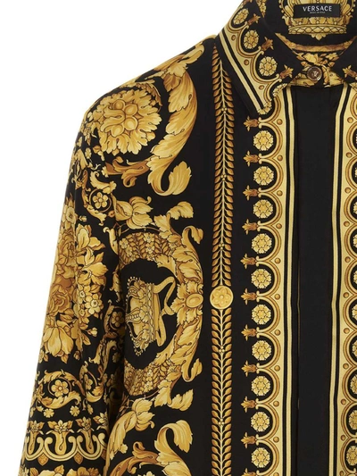 Shop Versace 'barocco Heritage' Shirt In Multicolor