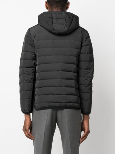 Thom Browne 4-bar Stripe Padded Jacket In Grey