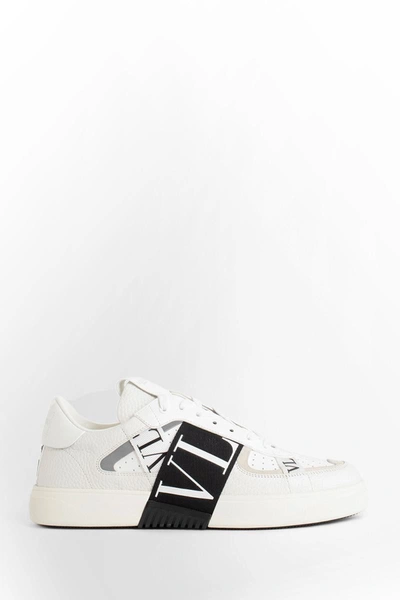 Shop Valentino Sneakers In Black&amp;white