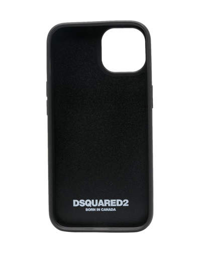 Dsquared2 Icon Logo-print Iphone 14 Case In Black