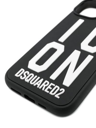 Dsquared2 Icon Logo-print Iphone 14 Case In Black