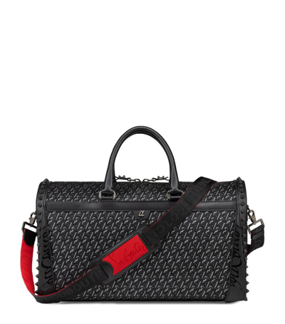 Shop Christian Louboutin Sneakender Studded Medium Weekend Bag In Multi