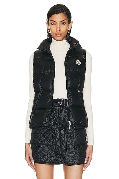 Shop Moncler Gallinule Vest In Black