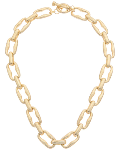 Juvell 18k Plated Link Necklace