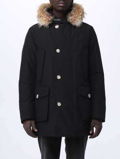 Woolrich Arctic Detachable Fur Parka Clothing In Black