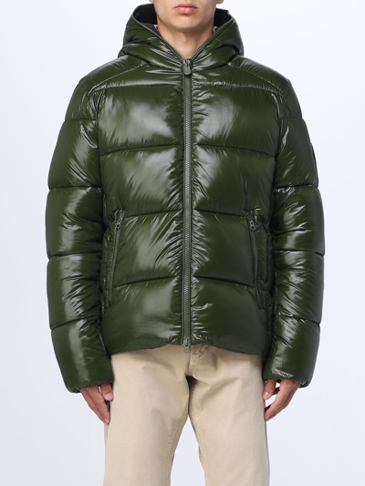 Save The Duck Jacket  Men Color Green In Green