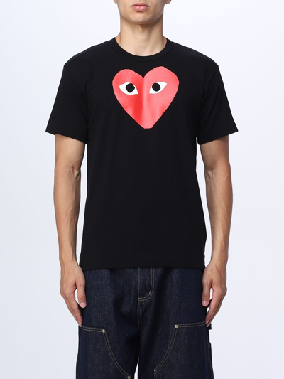 COMME DES GARÇONS PLAY T恤 COMME DES GARCONS PLAY 男士 颜色 黑色 E55726002