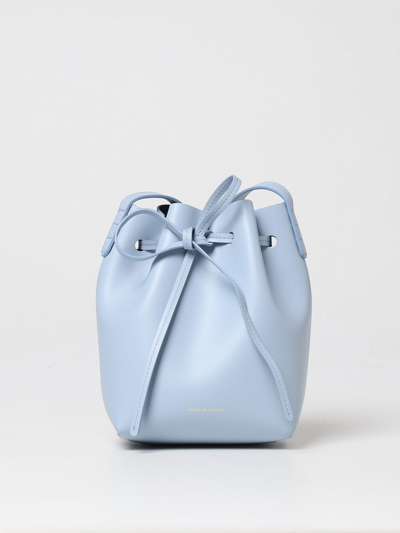 Shop Mansur Gavriel Mini Bag  Woman Color Sky