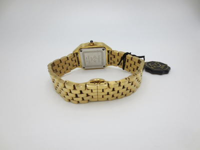 Pre-owned Gv2 By Gevril Women's Milan 12112b Swiss Quartz Ipyg Gold Steel Diamond Watch
