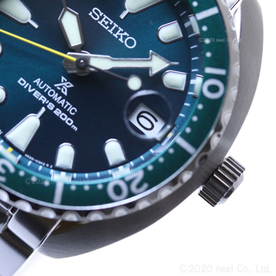 Pre-owned Seiko Prospex Sbdy083 Green Mini Turtle Mechanical Auto Men's Watch Diver Scuba