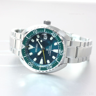Pre-owned Seiko Prospex Sbdy083 Green Mini Turtle Mechanical Auto Men's Watch Diver Scuba