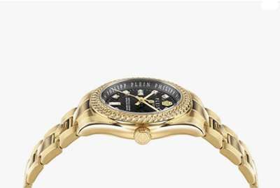 Pre-owned Philipp Plein Queen Collection Luxury Womens Watch Mid-33196
