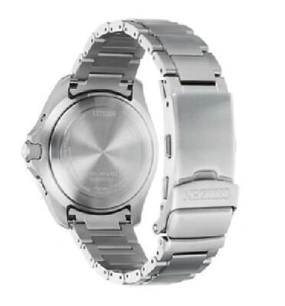 Pre-owned Citizen Promaster Land At6080-53l Eco-drive Super Titanium Sapphire Men Watch