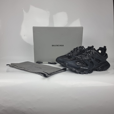 Pre-owned Balenciaga Women's Track Black Sneakers
