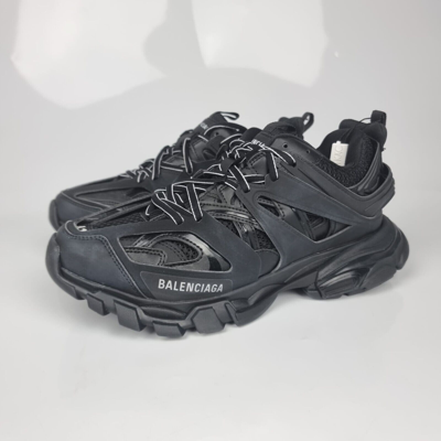 Pre-owned Balenciaga Women's Track Black Sneakers