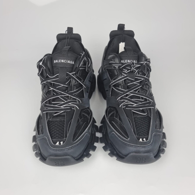 Pre-owned Balenciaga Women's Track Black Sneakers