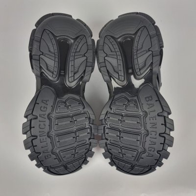 Pre-owned Balenciaga Women's Track Black Sneakers