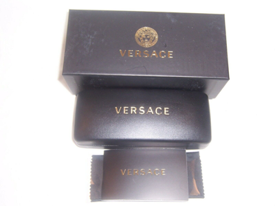 Pre-owned Versace Sunglasses Ve 4361 311/6g Gray/gray Mirror Silver Authentic In Gray & Silver