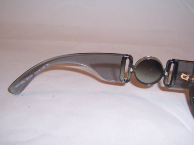 Pre-owned Versace Sunglasses Ve 4361 311/6g Gray/gray Mirror Silver Authentic In Gray & Silver
