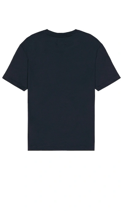 Shop Calvin Klein Archive Logo Relaxed Short Sleeve Tee In Navy