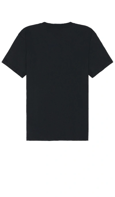 Shop Calvin Klein Monogram Logo Tee In Black