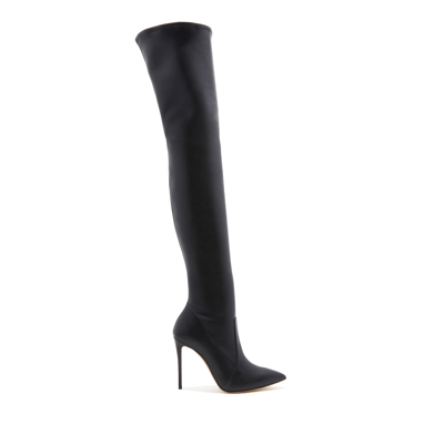 Shop Casadei Julia - Woman Over The Knee Black 37.5