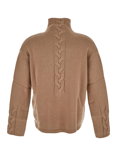Shop 's Max Mara Kristin Knit Sweater In Brown
