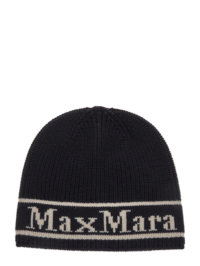 Shop Max Mara Educata Wool Beanie Hat