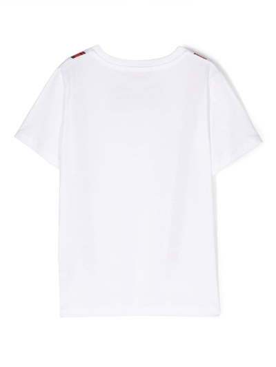 Shop Stella Mccartney Graphic-print Cotton T-shirt In White