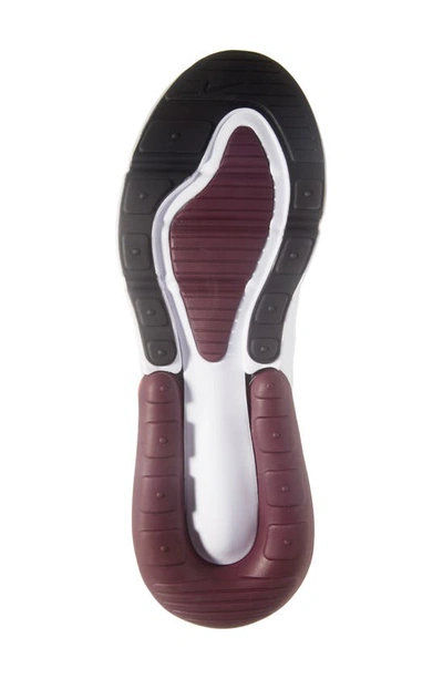 Shop Nike Air Max 270 Sneaker In Night Maroon/ Black/ White