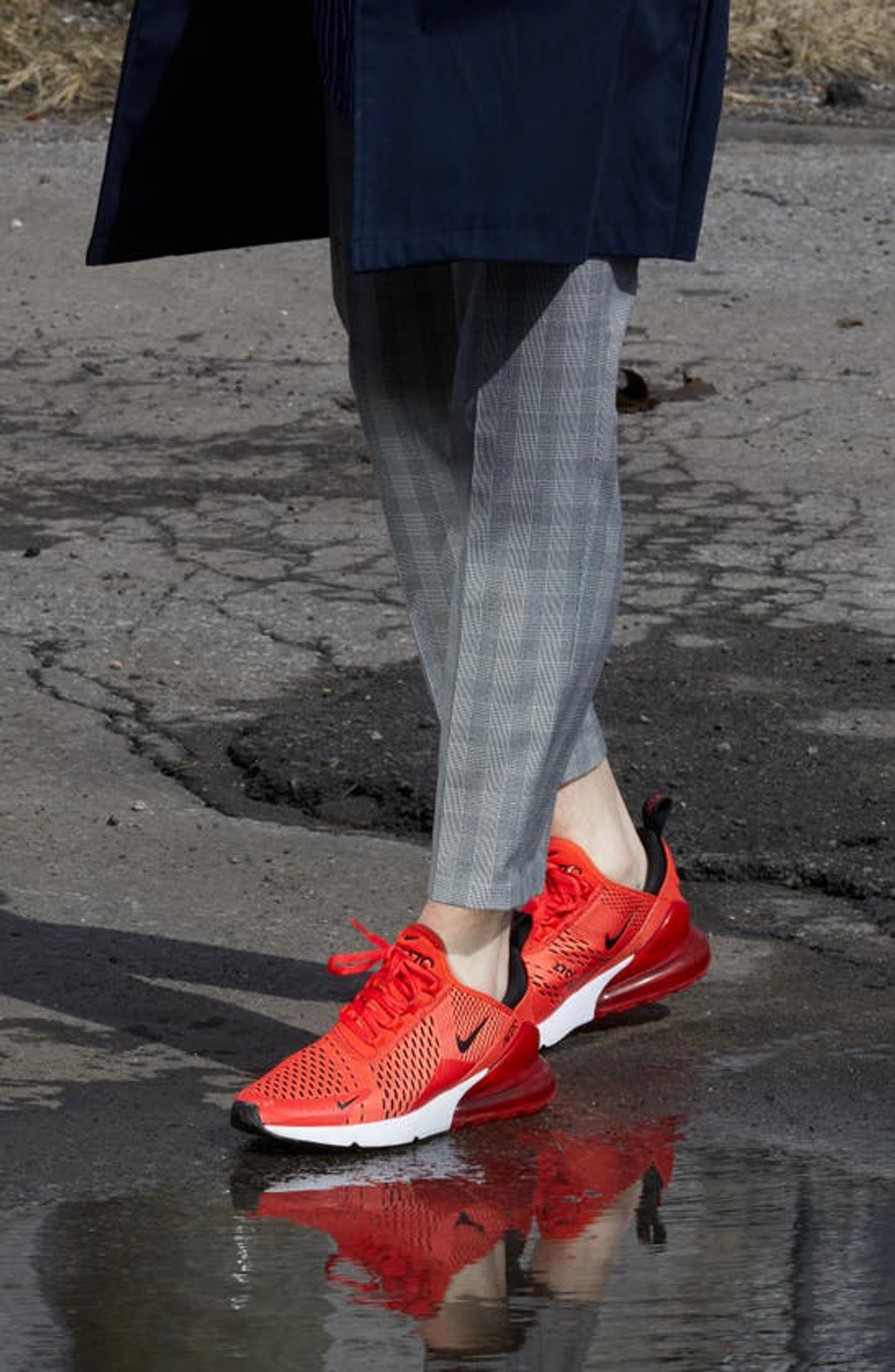 Nike Air Max 270 Sneaker In Maroon white black ModeSens