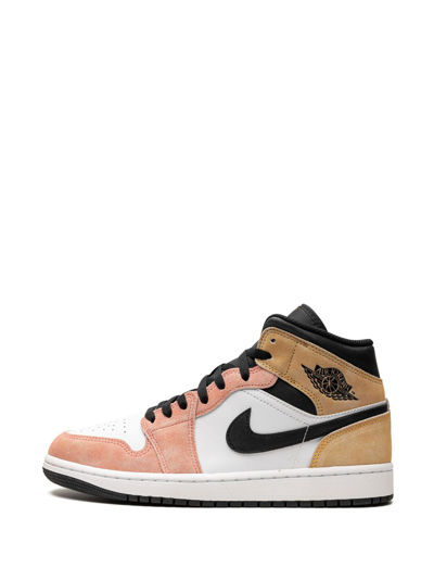 Jordan Air  1 Mid Se Sneakers In White