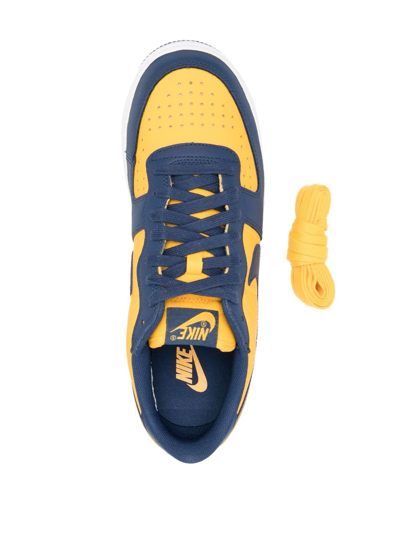 Shop Nike Terminator Low-top Sneakers In Yellow